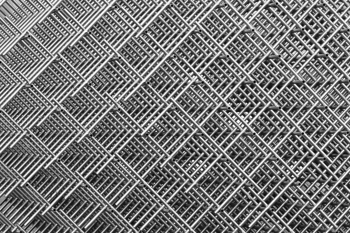 grille métallique