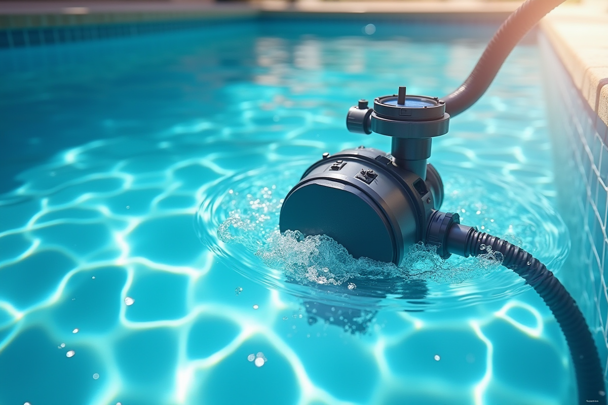 Systeme de filtration avancé pour piscine eau claire